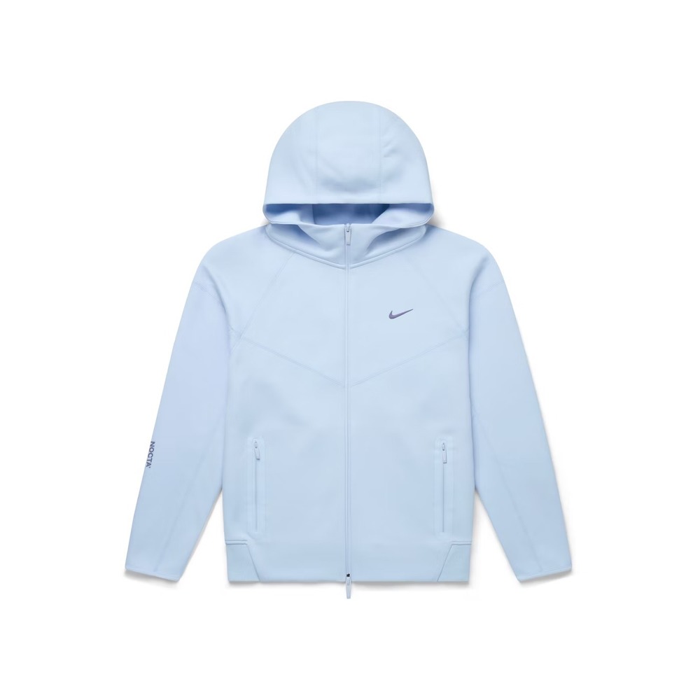 Nike x NOCTA Tech Fleece Full-Zip Hoodie Cobalt Bliss Blue XL FD8453-479